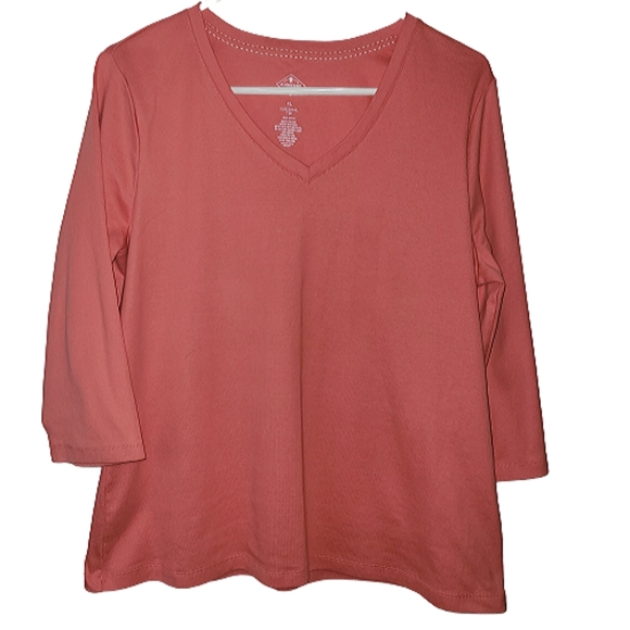 St. Johns Bay XL Peach Top - Picture 1 of 3